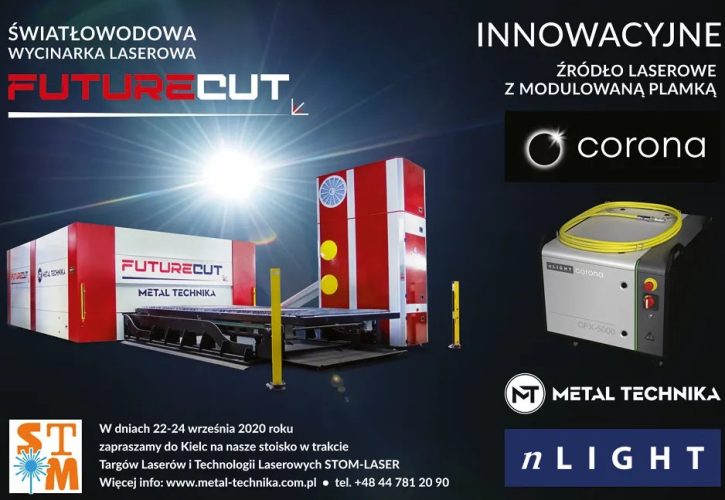 Zaproszenie na targi STOM-LASER 2020